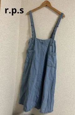 r.p.s☆デニムジャンパースカート