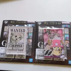 一番くじ　ワンピース　悪魔を宿す者達vol.3 G賞アクリルブロック　チョッパー