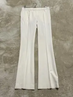 ■セオリー　白パンツ　ストレッチパンツ　センタープレスパンツ　サイズXO