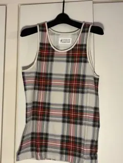 Maison Margiela チェック柄 タンクトップのサムネイル