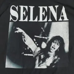 Selena セレナ 2XL フォトプリント アーティストT 黒 半袖Tシャツのサムネイル