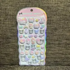 コットンパフィーシール　クロミ&マイメロ