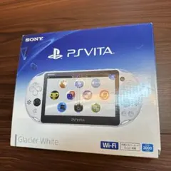 PSVita 2000 本体 グレイシャーホワイト ほぼ新品 5277
