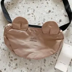 【未使用品】petit main キッズ ポシェット くま耳 ボディバッグのサムネイル