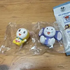 藤子・F・不二雄キャラクターズ ソフビパペットマスコット チンプイ ドラミのサムネイル