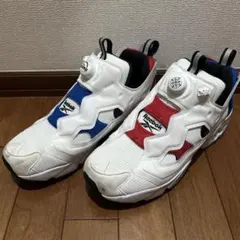 Reebok Instapump Fury ホワイト/ブルー/レッド