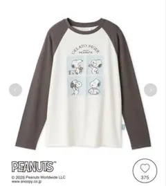 【PEANUTS】オリジナルアート ワンポイントロンT