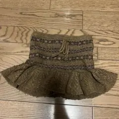 ラルフローレン　キッズ　ニットミニスカート