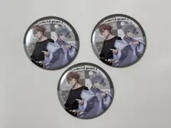 カラフルピーチ 缶バッジ(うりヒロ) 3個セット