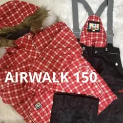 airwalk スキーウェア　150㎝ 上下セット　スノボーウェア キッズ