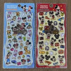ミッキー&フレンズ ミッキーマウス プチドロップステッカー　シール　ディズニー