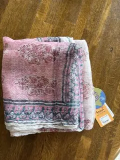 新品 Amina アミナ フラワーのれん ピンクのサムネイル