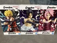 【新品未開封】Grandista NARUTOナルト サクラ サスケ3体セット