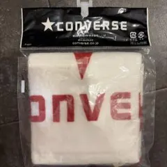 CONVERSE コンバース フェイスタオル ホワイト レッドのサムネイル