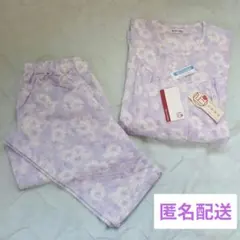 新品 未使用 シビラ Sybilla M 花柄長袖パジャマ 前開き ルームウェア