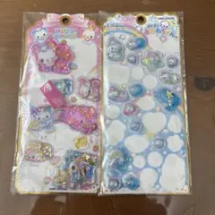 メロウアクアリウムシール　あわわちゃん　ハッピーマーチ　二枚 おすそ分け
