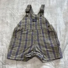 OSH KOSH チェック柄オーバーオール 80cm