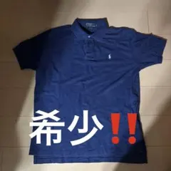 Polo by Ralph Lauren ネイビー ポロシャツ 90s swag