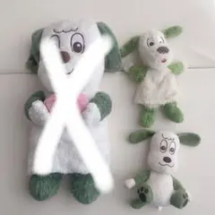 ワンワン　いないいないばぁ　ぬいぐるみ　パペット　まとめ　ハート
