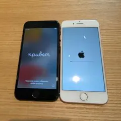 iPhone 7 32GB ローズゴールド ブラック セット