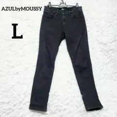 AZULbyMOUSSY アズールバイマウジー ブラック スキニーデニムジーンズ