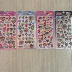 【正規品】パワーパフガールズ　うるちゅる　プチドロップ　4枚セット　パワパフ