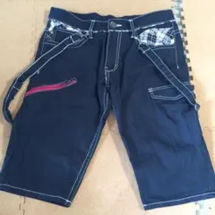 ブラックハーフパンツ