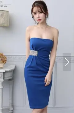 Veautt ヴュート　ドレス　ロイヤルブルーxs