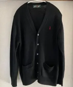 【美品】イーストボーイスクールカーディガン ウール100%ブラック11号