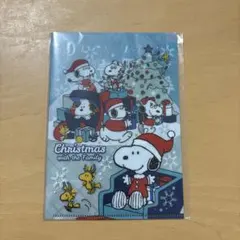 スヌーピー　クリアファイル　A5 仕切り付き