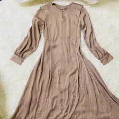 リリーブラウン Lily Brown 刺繍 ワンピース 花柄