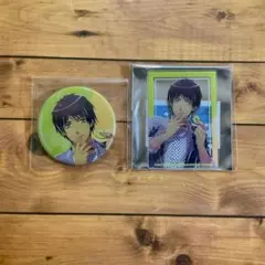 うたプリ Ani-Art アクリルカード 缶バッチ 愛島セシル