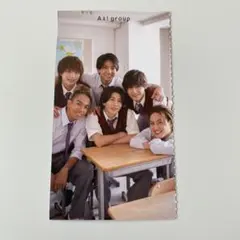 Aぇ!group　末澤誠也　草間リチャード敬太　佐野昌哉　カード