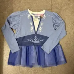 新品　ディズニープリンセス　アナ雪　エルサ 長袖　ロンT なりきり