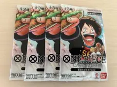 ワンピースカードゲーム　最強の3兄弟　Vジャンプ応募者全員サービス　4パック
