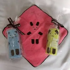 ハンドタオル　アニマル柄