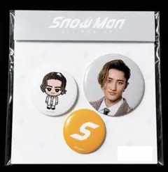 SnowMan】popupバンコク限定 缶バッジセット&フォトカードD 岩本照