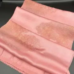 くすみピンクの桜の帯揚げ