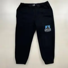 XLARGE キッズ ブラック ロゴパンツ 110