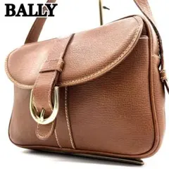 【希少 ヴィンテージ】BALLY バリー ショルダーバッグ ブラウン チェック