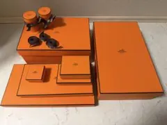 HERMES エルメス オレンジボックス 9点 リボン