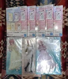 五等分の花嫁 アクリルジオラマ 全５種セット！ 一番くじ アクリルスタンド