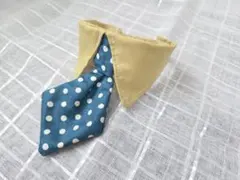シャツカラーネクタイ付きペット用首輪