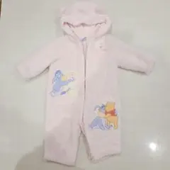 ロンパース カバーオール ディズニー アウター くま耳 フード付き