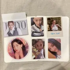 TWICE ジヒョ トレカ コースター 6枚