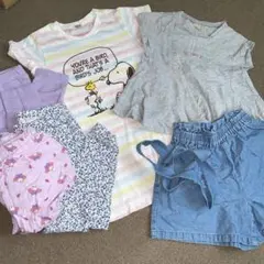 110cm/子供服7枚まとめ売り★スヌーピー petit mainなど◎