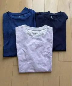 UNIQLO EXクルーネックTシャツ 150 3枚セット