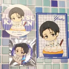 呪術廻戦 THEキャラ CAFE コースター ブロマイド 缶バッジ 乙骨憂太