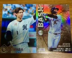 2026NPB topps stadium club 藤原恭大 2枚セット