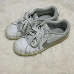 Nike ホワイト×シルバー スニーカー